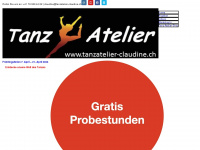 tanzatelier-claudine.ch Webseite Vorschau
