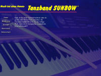 tanzband-sunbow.de Webseite Vorschau