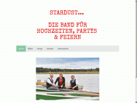 tanzbandstardust.de Webseite Vorschau