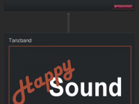 tanzbandhappysound.de Webseite Vorschau