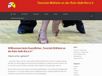 tanzclub-gelb-rot.de Webseite Vorschau