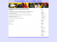 tanzen-in-coburg.de Webseite Vorschau