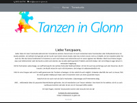 tanzen-in-glonn.de Webseite Vorschau