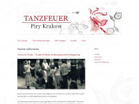 tanzfeuer.de Webseite Vorschau