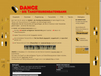 tanzfigur.de Webseite Vorschau