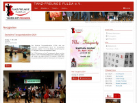 tanzfreunde-fulda.de Webseite Vorschau