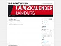 tanzkalender-hamburg.de Webseite Vorschau