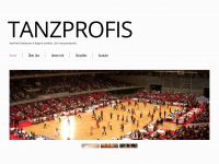 tanzprofis.at Webseite Vorschau