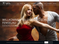 tanzschule-fenselau.de Webseite Vorschau
