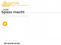 tanzschule-gross.de Webseite Vorschau