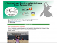 tanzsportclub-krems.at Webseite Vorschau