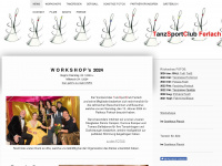 tanzsportclub-ferlach.at Webseite Vorschau