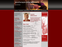 tanztherapie-bielefeld.de Webseite Vorschau