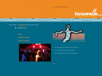tanzwelle.at Webseite Vorschau