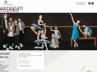 tanzwerkstatt-mamrenko.de Webseite Vorschau