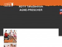 tanzzentrum-prescher.de Webseite Vorschau