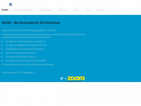 tanzzoom.ch Webseite Vorschau