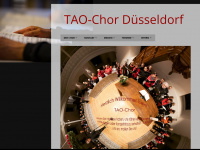 tao-chor.de Webseite Vorschau