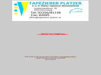tapezierer-platzer.at Thumbnail