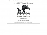 tapir-sc.de Webseite Vorschau