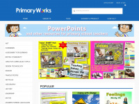 primaryworks.co.uk Webseite Vorschau