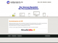 webprojects.de Webseite Vorschau