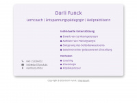 dorli-funck.de Webseite Vorschau