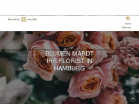 blumen-mardt.de Webseite Vorschau