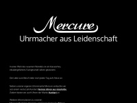 mercure-uhren.com Webseite Vorschau