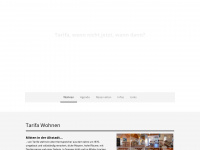 tarifa.ch Webseite Vorschau
