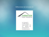 tarnutzer.ch Webseite Vorschau