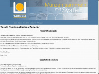 tarolli.ch Webseite Vorschau