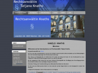 tatjana-knaths.de Webseite Vorschau