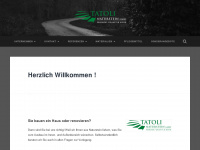 tatoli-naturstein.de Webseite Vorschau