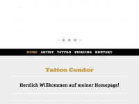tattoo-condor.ch Webseite Vorschau