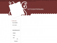 tattoo-entfernung-ohne-laser.de Webseite Vorschau