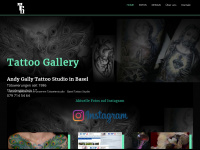 tattoo-gally.ch Webseite Vorschau