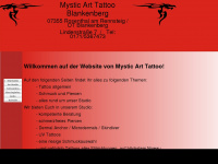 tattoo-thueringen.de Webseite Vorschau