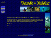tauch-hobby.de Webseite Vorschau