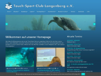 tauch-sport-club-langenberg.de Webseite Vorschau