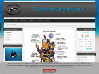 tauchclub-lindhorst.de Webseite Vorschau