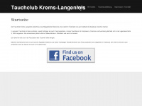 tauchclub-krems.at Webseite Vorschau