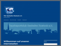 tauchclub-rostock.de Webseite Vorschau