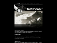 tauernpowder.at Webseite Vorschau