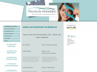 taunus-inkasso.de Webseite Vorschau