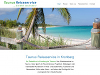 taunusreiseservice.de Webseite Vorschau