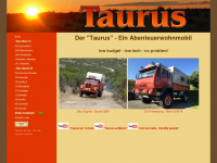 taurus-online.ch Webseite Vorschau