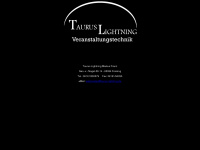 taurus-lightning.de Webseite Vorschau