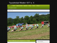 tauziehclub-wieden.de Webseite Vorschau