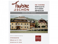 taverne-schoen.at Webseite Vorschau